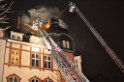 Feuer 3 Dachstuhlbrand Koeln Muelheim Gluecksburgstr P093